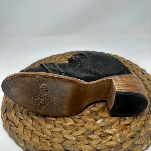 Freebird Caprice Leather Mule Sandal Dark Brown Size 9 Women's - Picture 3 of 9